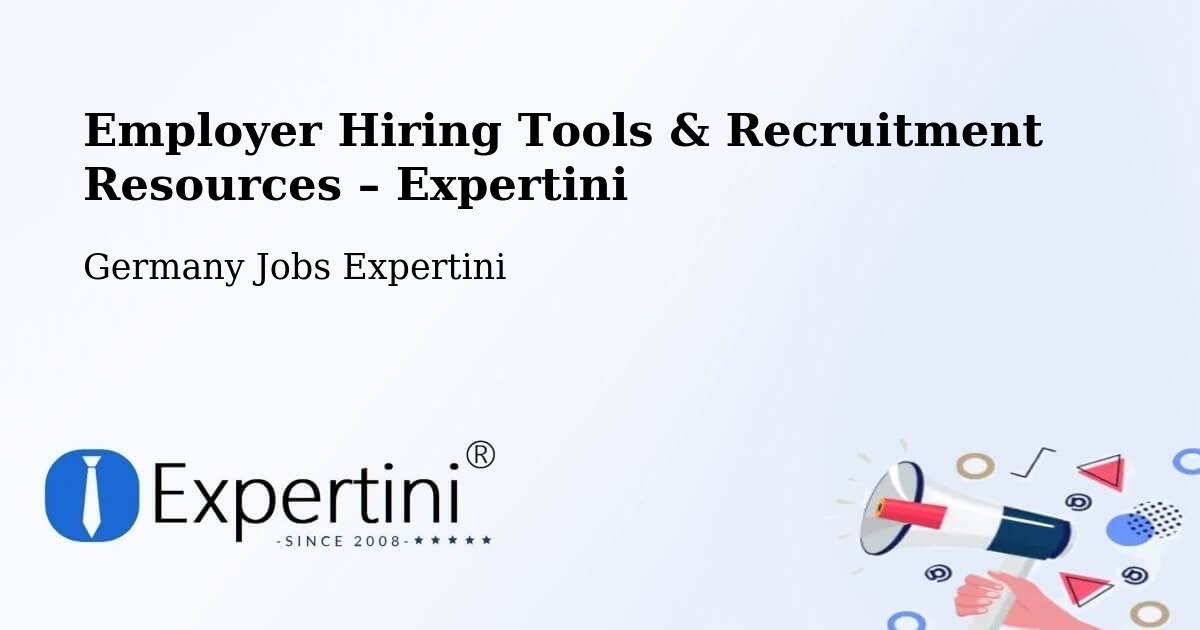 Employer Hiring Tools & Recruitment Resources – Tutzing - Tutzing, Germany Jobs Expertini