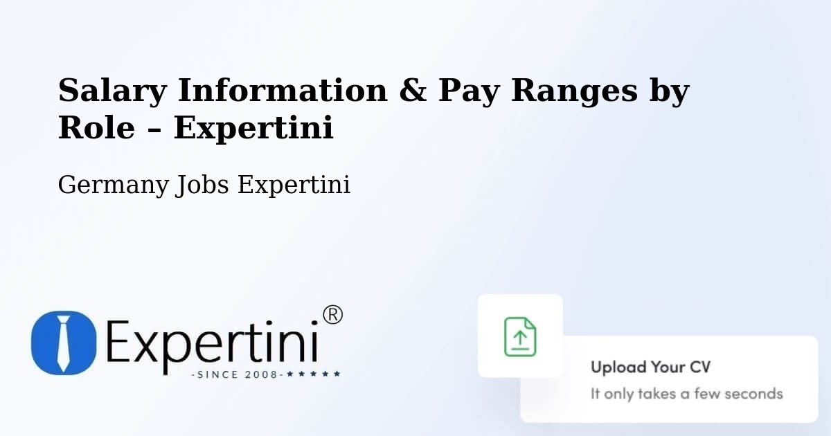 Salary Information & Pay Ranges – Tutzing - Tutzing, Germany Jobs Expertini